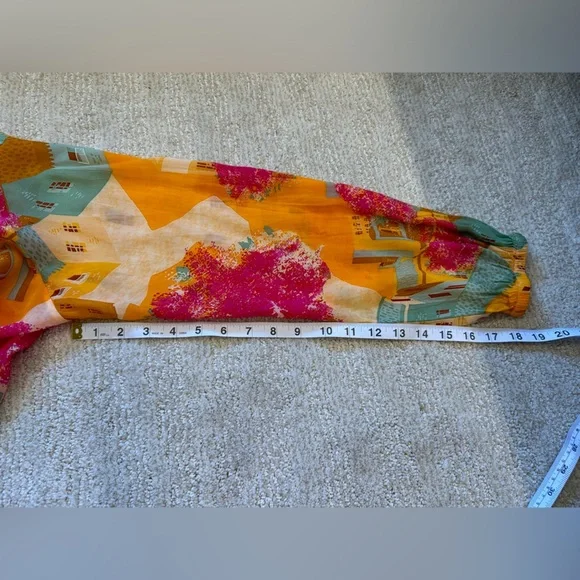 KAANDA GREEK VILLAGE GYPSY WIDE TOP PANT RESORT COLLECTION M/L - Picture 15 of 15